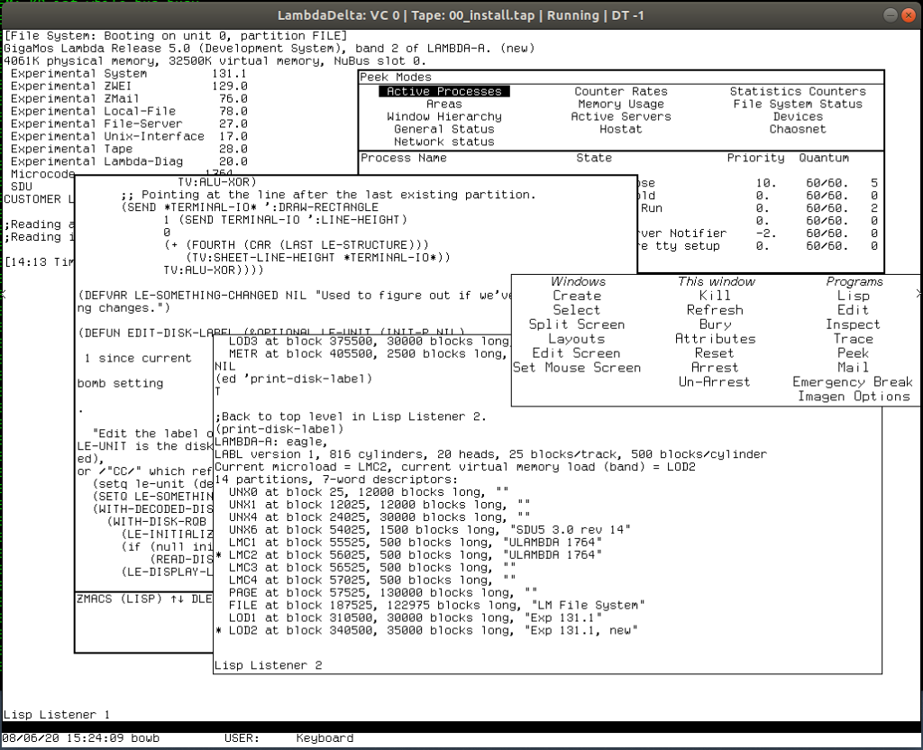 LMI-Lambda ultiple windows and system menu